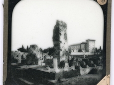 Lstra fotografica Roma rovine sul Colle Palatino