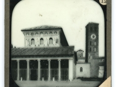 Lastra fotografica Roma Basilica di San Lorenzo fuori le mura